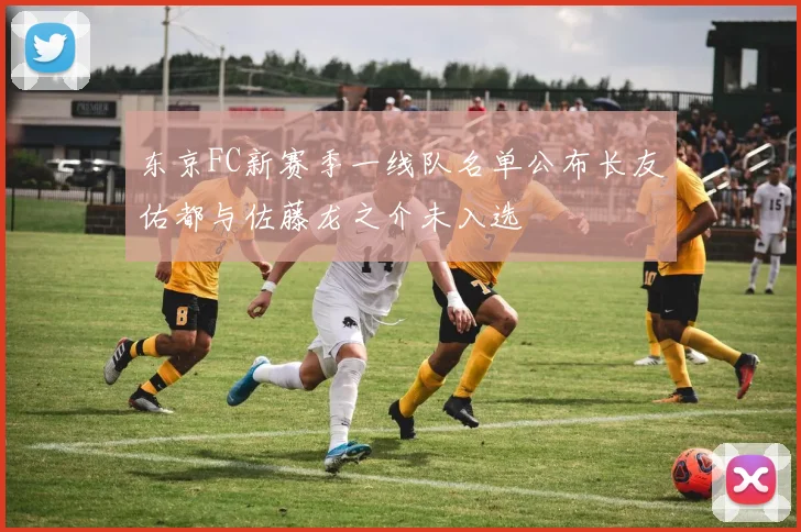 东京FC新赛季一线队名单公布长友佑都与佐藤龙之介未入选